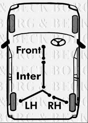 BORG & BECK bkb3619 -